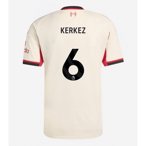 Liverpool Milos Kerkez #6 Replika Bortatröja 2025-26 Kortärmad Liverpool Milos Kerkez #6 Replika Bortatröja 2025-26 Kortärmad